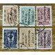RUSIA 1922 Yv 180/4A SERIE COMPLETA DE ESTAMPILLAS MUY RARAS 2175 EUROS